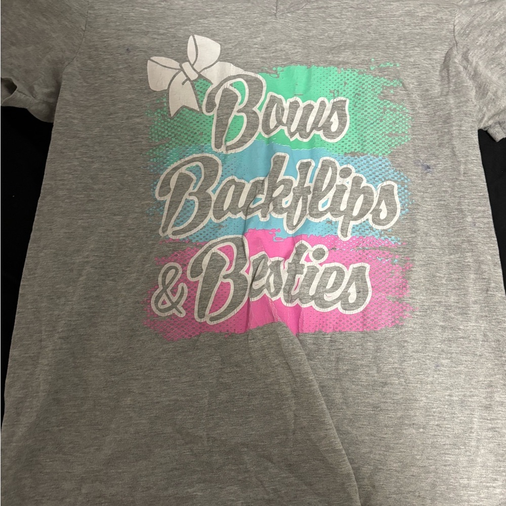 Gray Kids Graphic T-Shirt